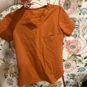 Mandala Orange Scrub Set petite